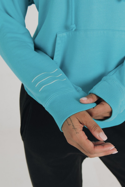 Aura Empower Hoodie - Turquoise